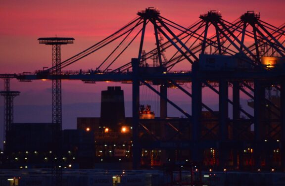 Port at Night
