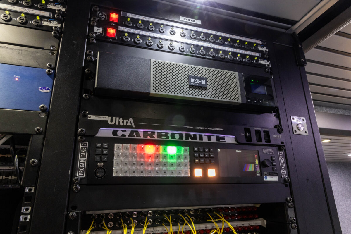 Ross Carbonite Vision Mixer and Cerebrum Switch
