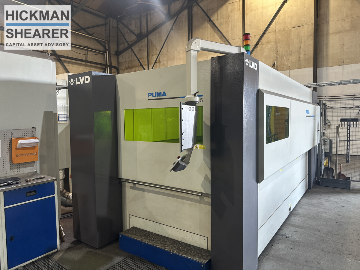 For Sale: LVD PUMA 3015 – 12kW FIBRE LASER CUTTING MACHINE