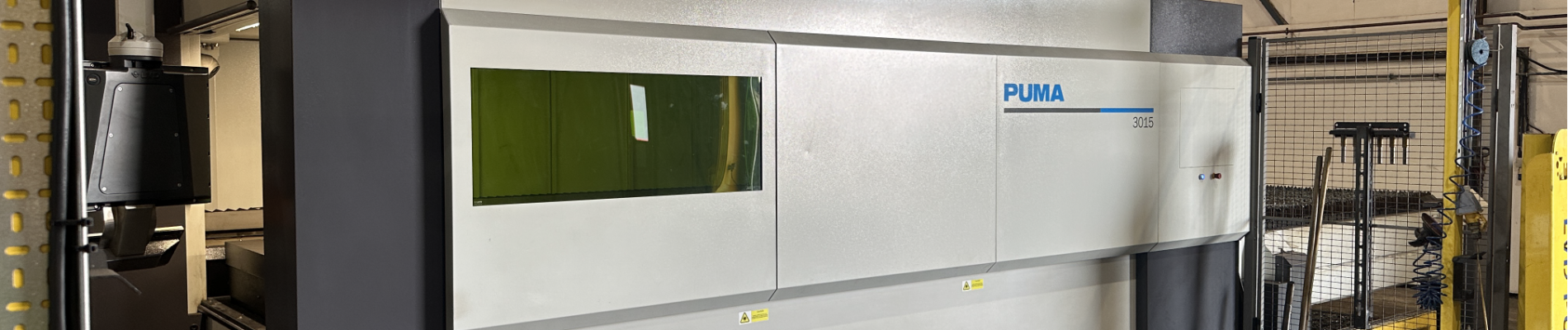 For Sale: LVD PUMA 3015 – 12kW FIBRE LASER CUTTING MACHINE